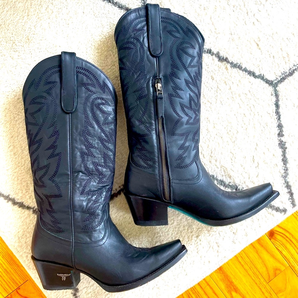 Lane Smokeshow Boots in Jet Black